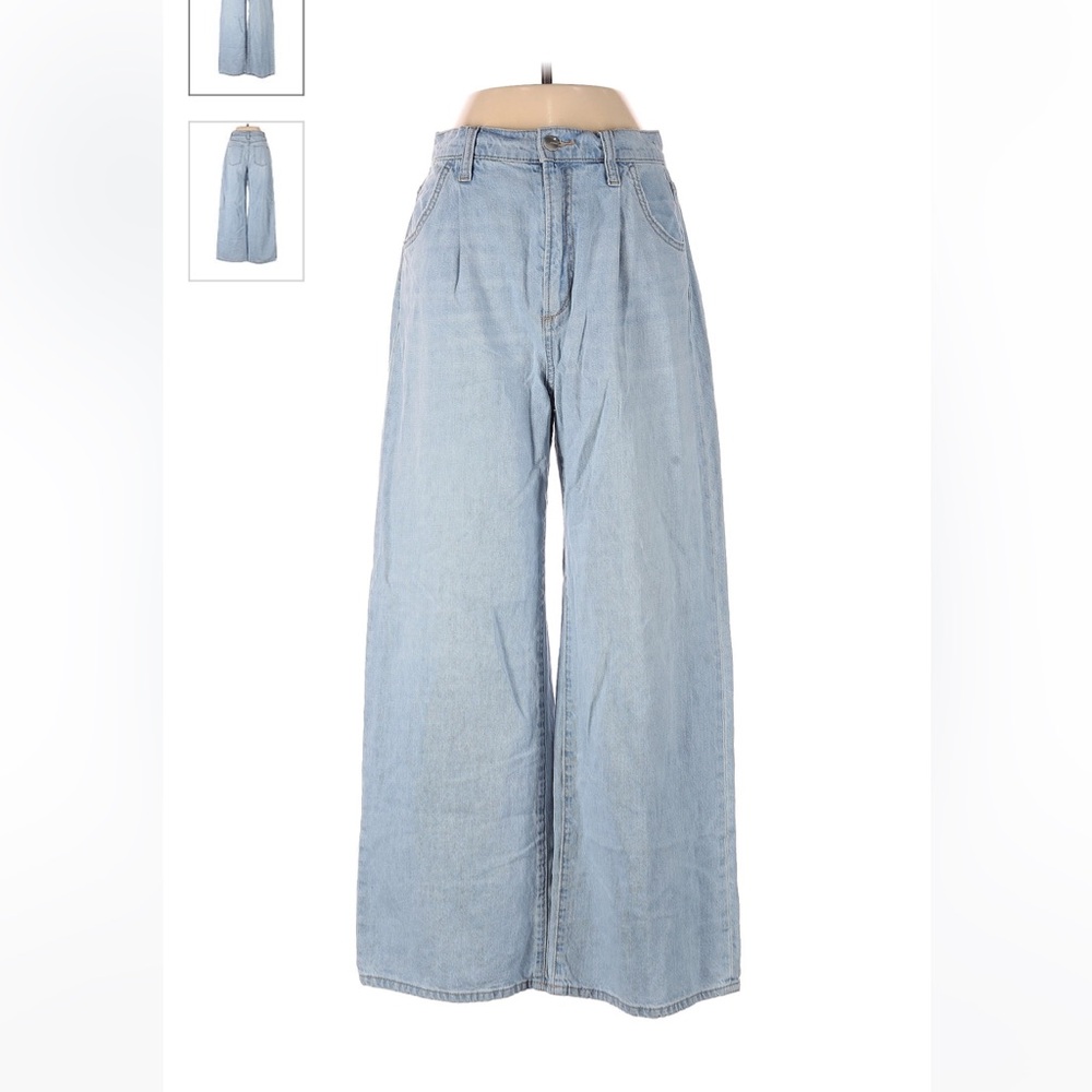 Joes jeans wide leg lightweight material perfect summer jean  sz 26